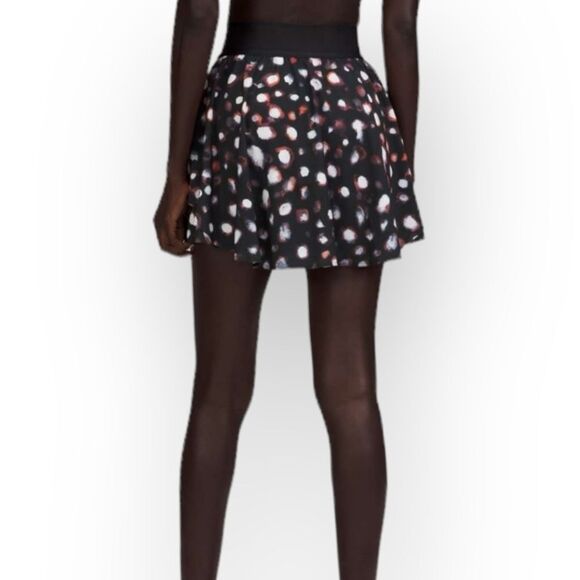 Lululemon Court Rival High-Rise Skirt in Haze Dot Inverse Orange Multi Size 6 - Picture 2 of 9